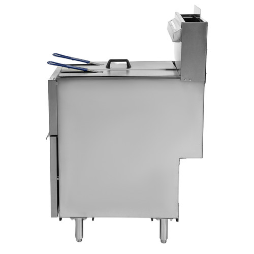 Friteuse gaz haut - friteuse, à