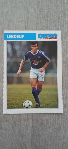 Fiche onze mondial - onze, card