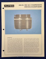 Vintage Altec Lansing Spec