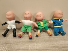 Lot Of 4 Caillou Dolls 6
