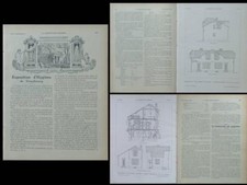 LA CONSTRUCTION MODERNE n°52 1923 BELFORT, HBM, EUGENE LUX