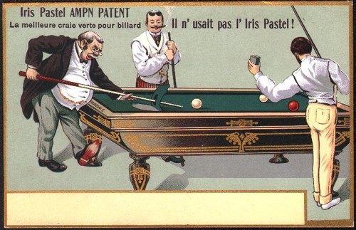 Billard craie iris - billard.,