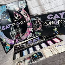 Vtg 1983 Gay Monopoly Jeu de