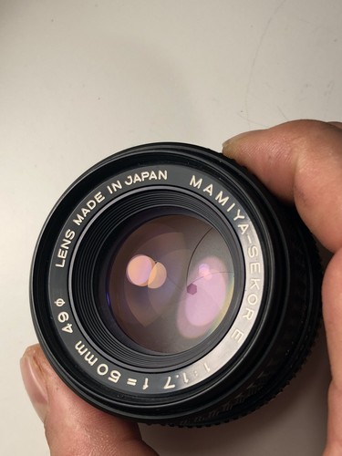 Mamiya 50mm fix - 1:1.7, vintage