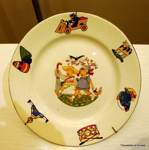 Assiette sarreguemines - assiette,