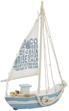 Voilier en Bois avec 13 LED