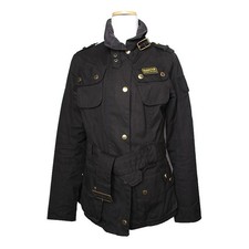 Barbour Veste zippée ceinturée noire 44 135297834