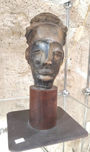 Statue africaine tête - statue,