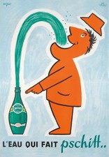 Affiche poster perrier - poster,