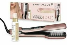 Lisseur cheveux vapeur SAINT ALGUE TITANIUM + Soin nourrissant Kera-PROTEIN 