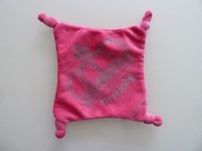 Y5- PETIT DOUDOU PLAT FIRST LADY ROSE MOTIF COURONNE ROSE 4 NOEUDS - TTBE