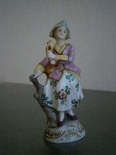 Figurine dame oiseau - "dame, a