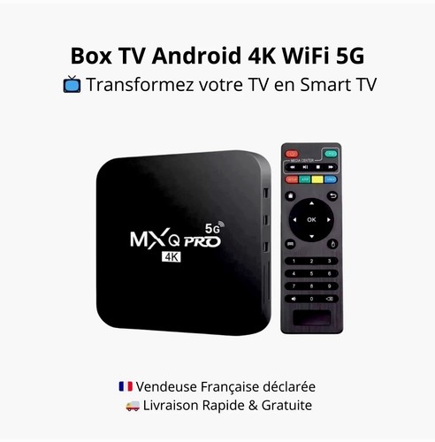 Box android ultra - 4k, hd