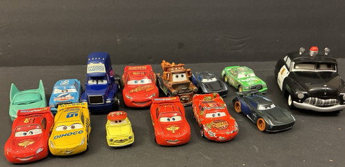 Disney diecast cars lot - cars, of