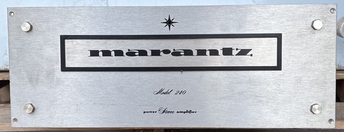 Marantz model 240 - model,