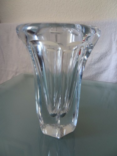 Ancien vase cristal daum - ancien,