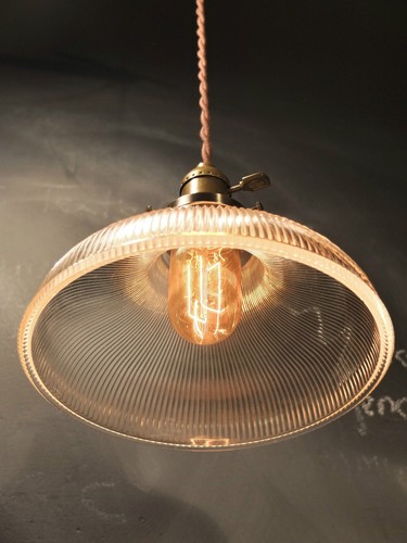 Vintage industrial holophane - vintage,