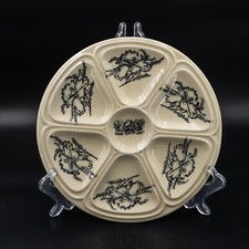 Antique French Oyster Plate by CLAIREFONTAINE c 1889