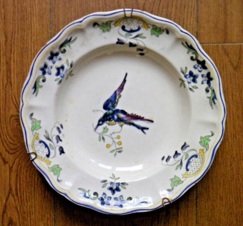 Ancienne assiette creuse - ancienne,