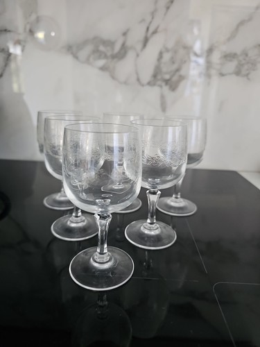 Verres vin blanc cristal - 6,