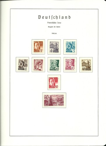 Allemagne 1948 zone - allemagne,