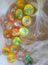 LOT 19 BALLES REBONDISSANTES ESSO  PEYO CORA STROUMPH VINTAGE