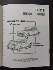 REVUE TECHNIQUE PEUGEOT 404