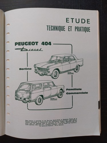Revue technique peugeot - technique,