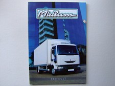 Catalogue, brochure, camion, truck, Renault Midlum, 2000 Allemand