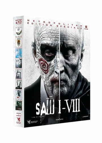 Coffret intégrale saw 8 - l'intégrale,