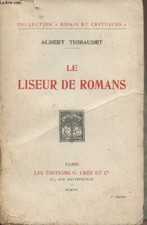 Le liseur de romans - Collection "Essais et critiques" - Thibaude