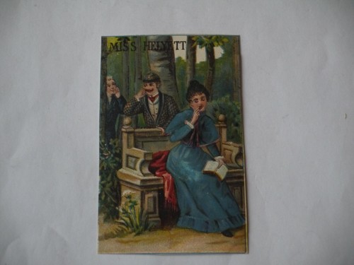 Chromo publicitaire miss - chromo,