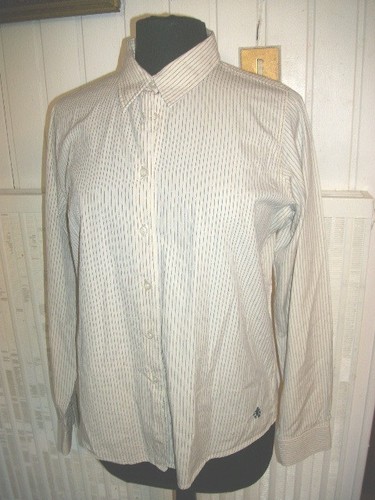 Vintage chemisier coton beige - chemisier,