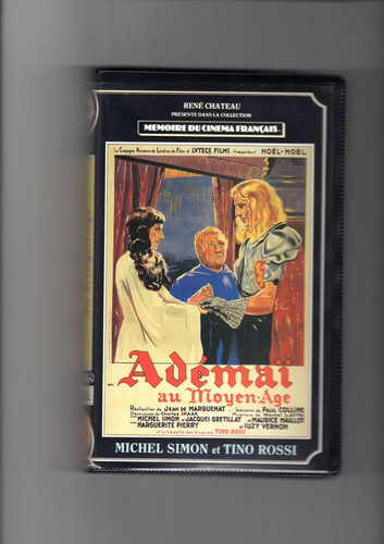 Vhs rené chateau ademai - vhs,