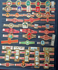 lot bagues de cigares ancien