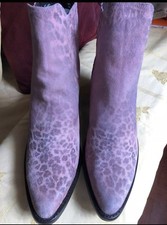 Botas cowboy Mexicana old gringo leopardo rosas talla 39 europa, 8,5 americana