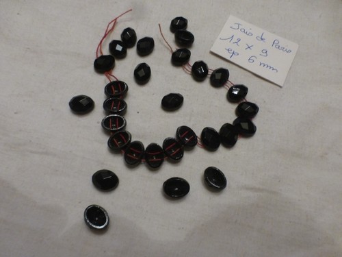 Lot ancienne perle navette - lot,