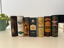 [FULL SET] - Lot mignonnettes Whisky / Boites - Bushmills-Longmorn-Glenmorangie 
