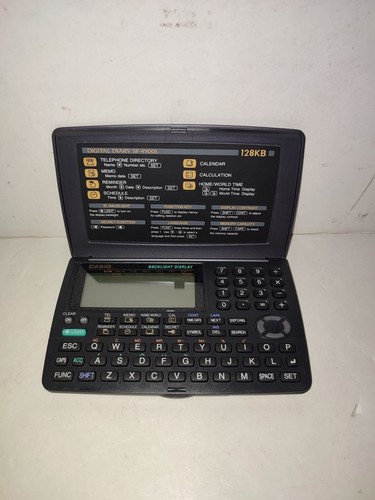 Casio digital diary 4900l - casio, sf-4900l