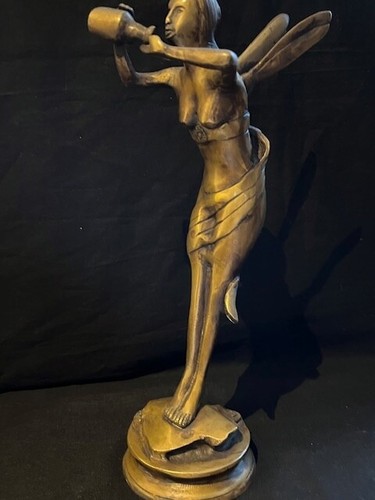 Statue bronze art nouveau - bronze,