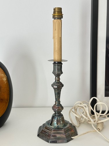 Ancien bougeoir chandelier - ancien,