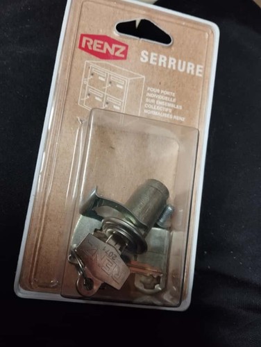 Boite aux lettres serrure - lettres,