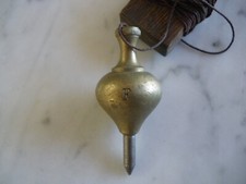 Fil à Plomb - bronze   F 2   Outil Ancien Collection