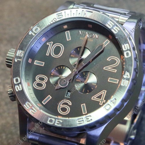 New nixon chrono gray - us,