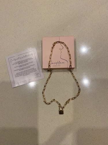 Collier plaque 24 carats - plaque, or