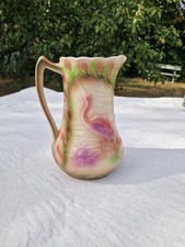 Ancien Pichet En Barbotine