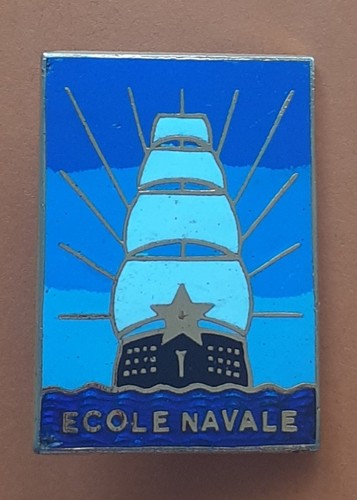 Ancien insigne emaille - emaille, ecole