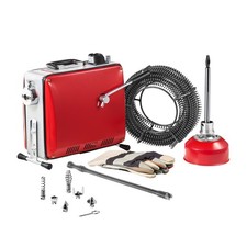 VEVOR Furet Déboucheur de Canalisations Électrique 400 W avec Câble 6 Coupeurs