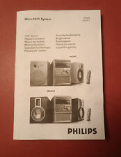 Notice mini chaîne  Philips MCM9 & MCM11