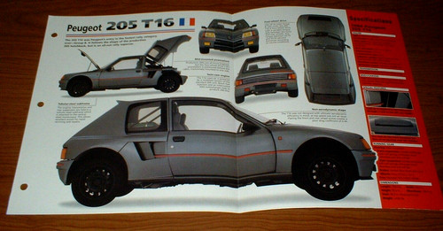 1984 peugeot 205 t16 - 205,